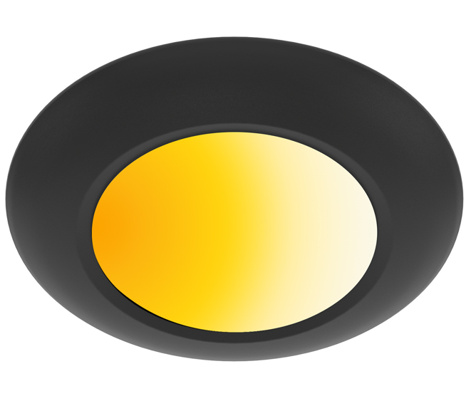 ETL 6 Inch LED Disk Light Dimmable 2700K-5000K Dimmable 15W LED Disk Light