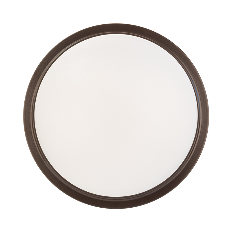 ETL Certified 13 INCH Brush Nickle Finished 5CCT FLUSH MOUNT LOW PROFILE DIMMABLE CEILING LIGHT FIXTURE for DAMP LOCATION